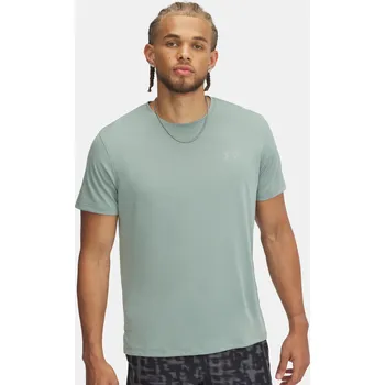 Pánské oblečení Pánské tričko Under Armour UA LAUNCH SHORTSLEEVE 1382582-348 Zelená XXL