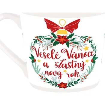 Toro Keramický hrnek 400 ml Veselé Vánoce