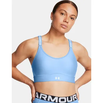 Podprsenka Dámská podprsenka Under Armour UA Infinity Mid 2.0 B 1384123-465 Modrá XS D-DD