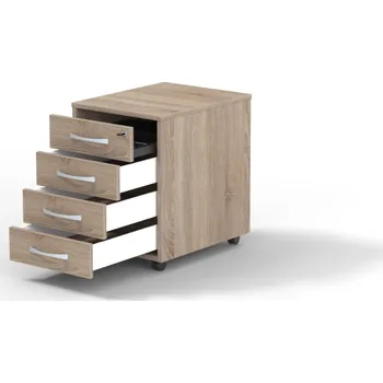 Zásuvkový kontejner Kontejner na kolečkách C540 Office s centrálním zamykáním, český výrobek