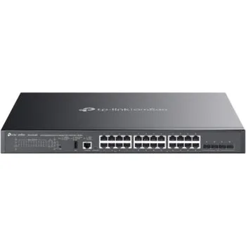 Omada 24-Port Gigabit Stackable Lite L3 Managed PoE++ Switch with 4 10G Slots
