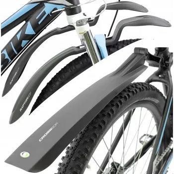 Blatník na kolo Sada blatníků sportown pro cross, MTB, trekkingová kola 26, 27.5, 28, 29 palců, černá