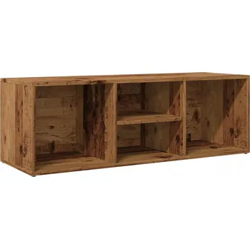 Botník Lavice s úložným prostorem na boty, staré dřevo, 105 x 35 x 35 cm