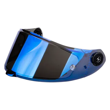 Motodoplněk Plexi SCORPION EXO-RACE AIR zrcadlové modré KDS-F-04 uni
