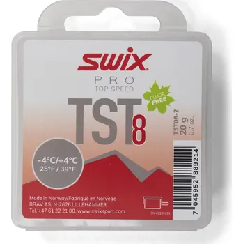 Lyžařský vosk Skluzný vosk Swix TS8 Turbo Red, -4°C/+4°C, 20g