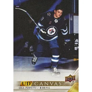 Sběratelská karetní hra insert karta COLE PERFETTI 22-23 UD Extended Canvas číslo C356