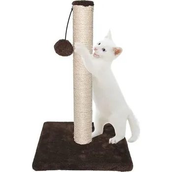 Hračka pro psa RAM ONLINE Velký škrabadlo pro kočky, 42 cm, hnědé