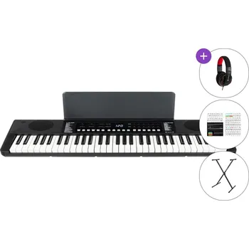 Klávesový nástroj Pianonova Bravo 3 SET Keyboard s dynamikou Black