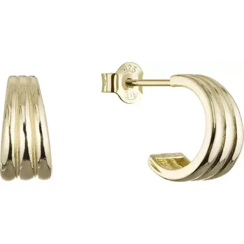 Oblečení a móda Pozlacené náušnice půlkruhy 61154