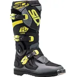 SIDI boty FLAME dětské black/lime - 34