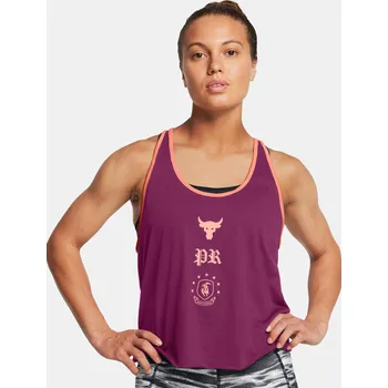 Dámské tílko Under Armour Pjt Rck Tank BOH 1386439-505 Fialová SM