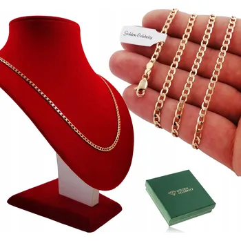 Řetízek Zlatý Řetízek Pancr 50 cm/3 mm Pánský