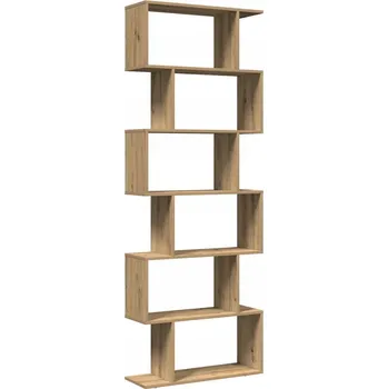 Knihovna Regál/dělící stěna, dub artisan, 70 x 24 x 193 cm