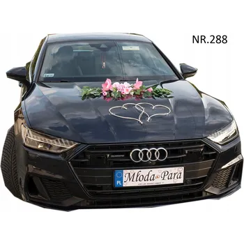 Obraz Dekorace na auto - růže, růžová