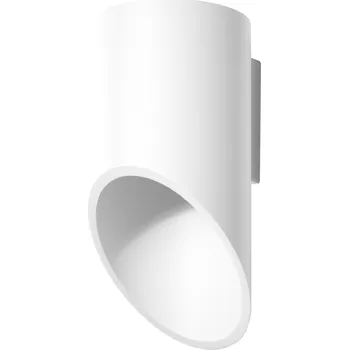 Nástěnné svítidlo Nástěnné svítidlo Penne 20 cm bílé moderní hliníkové do obýváku a ložnice Sollux Lighting