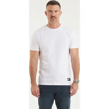 Pánské tričko Tričko tričko, Slim Fit BEZ LOGA, vel. XXL, bílé