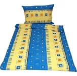 KNITVA Krepové ložní povlečení NAUTILUS 140/220 + 70/90