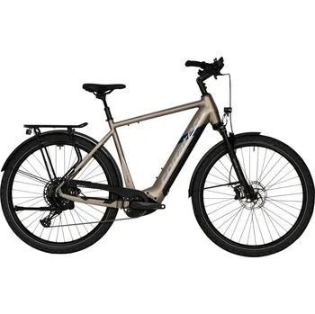 Elektrokolo Corratec E-Power Trekking 28 CX6 Gent Sand, Dark Blue, Silver velikost rámu: L