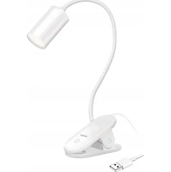 Lampička LED Lampička na Čtení s Klipem na Stůl USB Dotyková Noční s Regulací LogiLink