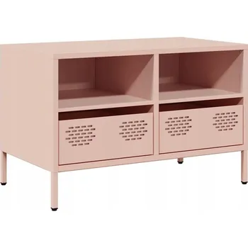 Televizní stolek TV stolek 68x39x43,5 cm růžový