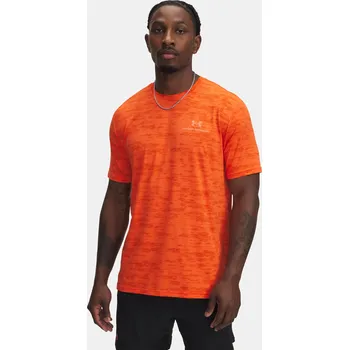 Pánská móda Pánské tričko Under Armour Vanish Energy Printed SS 1383974-847 Oranžová LG