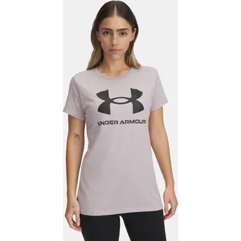 Dámské tričko Dámské tričko Under Armour UA Logo SS 1356305-009 Šedá MD