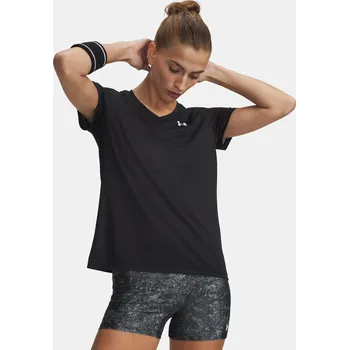 Dámské tričko Under Armour Tech SSV- Solid 1384229-001 Černá SM