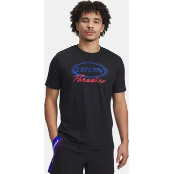 Pánské tričko Pánské tričko Under Armour Pjt Rck Iron SS 1389945-001 Černá SM