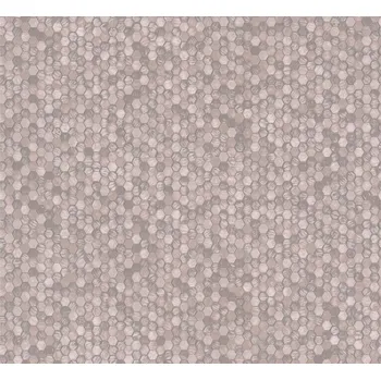 Tapeta Marburg Vliesová tapeta na zeď, růžová, hexagony, 35817, Papis Loveday Fashion Icon, Marburg, velikost 10,05 x 0,7 m