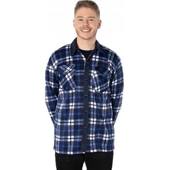 Pánská móda Megitarnow pánská košile casual s dlouhým rukávem regular střih polyester velikost L