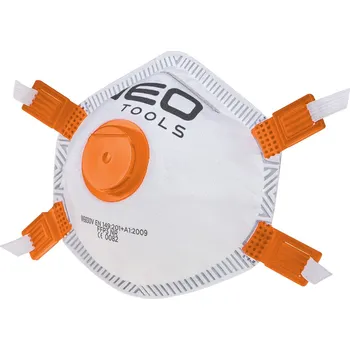 NEO TOOLS Protiprachový respirátor, FFP3, s ventilkem a silikonovým těsněním uvnitř, 3 ks