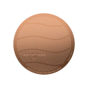 Filtr do kávovaru AeroPress Stainless Steel Reusable Filter - XL - nerezová ocel - zlatý