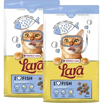 Krmivo pro kočku VERSELE-LAGA Lara Adult Salmon 2x7kg - Krmivo pro dospělé kočky s lososem