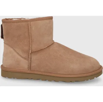 Dámská zimní obuv Semišové sněhule UGG Classic Mini 1002072.CHE hnědá 84X, EUR 43
