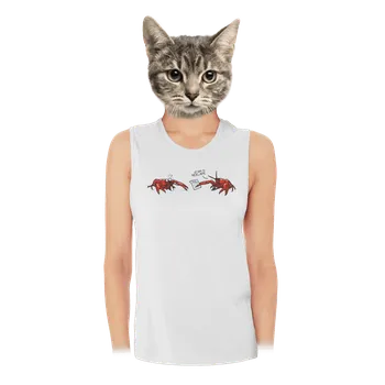 Bastard Neklape nám to dámské tílko volné White