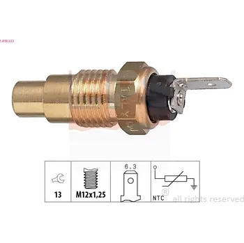 Čidlo automobilu Snímač, teplota chladiva EPS 1.830.223