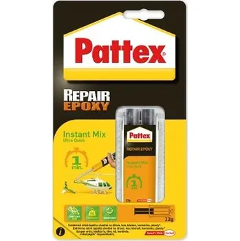 Průmyslové lepidlo lepidlo epoxidové 12g, 1min. PATTEX REPAIR UNI.