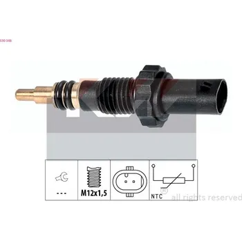 Čidlo automobilu Snímač, teplota chladiva KW 530 348