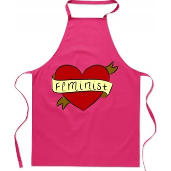 Kuchyňská zástěra Kuchyňská zástěra pro feministku Feminismus Potisk Dárek