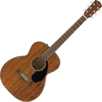 Strunný nástroj Fender CC-60S Concert WN Mahogany Akustická kytara Jumbo