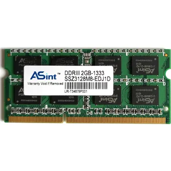 ASint 2GB DDR3 SODIMM 1333MHz CL9 SSZ3128M8-EDJ1D