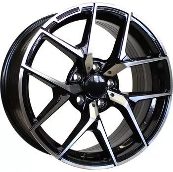 Alu kolo Alu kola Racing Line XE137, 18x8 5x112 ET35, černá + leštění