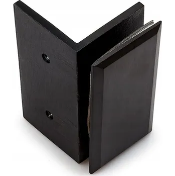 Obraz ÚCHYTKA NA SKLO 90° - ČERNÁ / 9005 | Snadná montáž