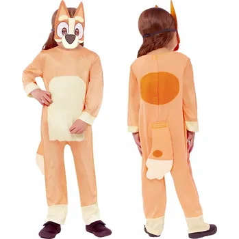 Karnevalový kostým Kostým, Karnevalový kostým BINGO z Bluey, věk 4-6 let, velikost 110-116 cm