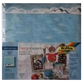 Set školních potřeb Design-papier 190 g/m2 30,5x30,5cm 5ark