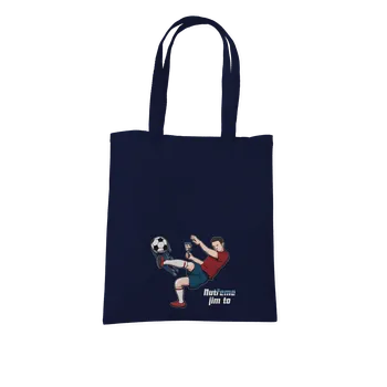 Nákupní taška Bastard Natřeme jim to - Fotbal taška French Navy