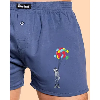 Trenýrky Bastard Irony pánské trenky Blue