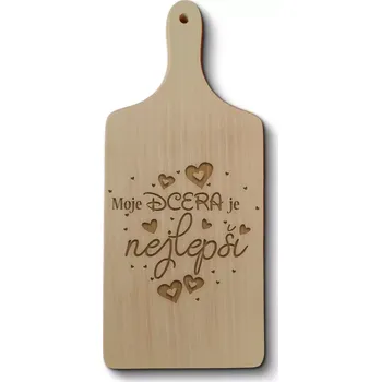 Kuchyňské prkénko Sablio Prkénko Moje dcera je nejlepší