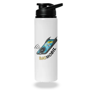 Láhev Bastard Batmobil lahev na vodu White