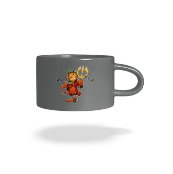 Bastard Helloween hrnek makronka Grey Macaron